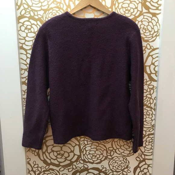 Pendleton Purple Embroidered Button Front Cardigan - Picture 6 of 6